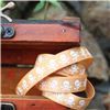 Order  Pirate Ribbon -Narrow Skull & CB/Gold